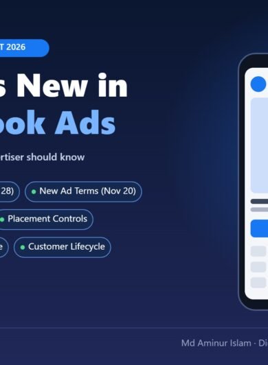 Facebook Ads updates October 2026: product browsing, new ad terms, AI in Ads Manager